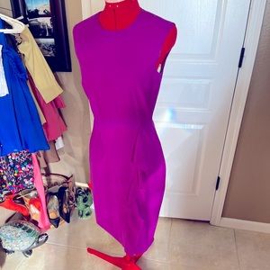 J.Crew purple dress in good condition. Size 2-4. Back zip.